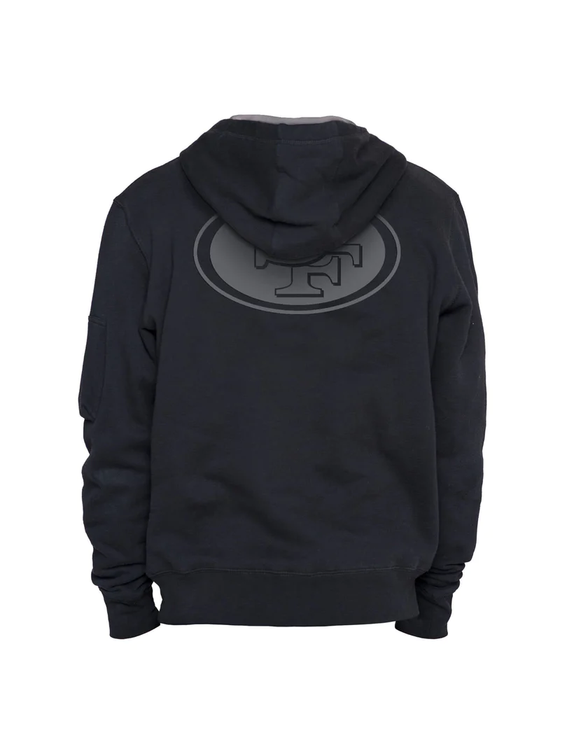 49ers best sale black sweatshirt