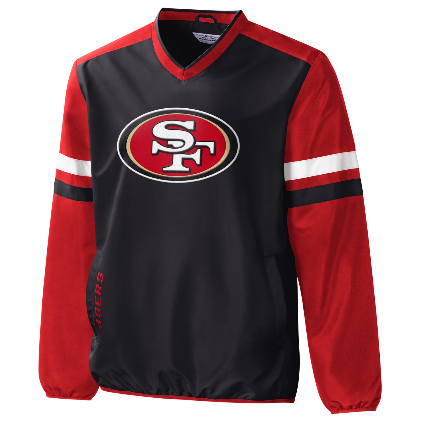 SAN FRANCISCO 49ERS MEN'S BATTER BOX PULLOVER JACKET