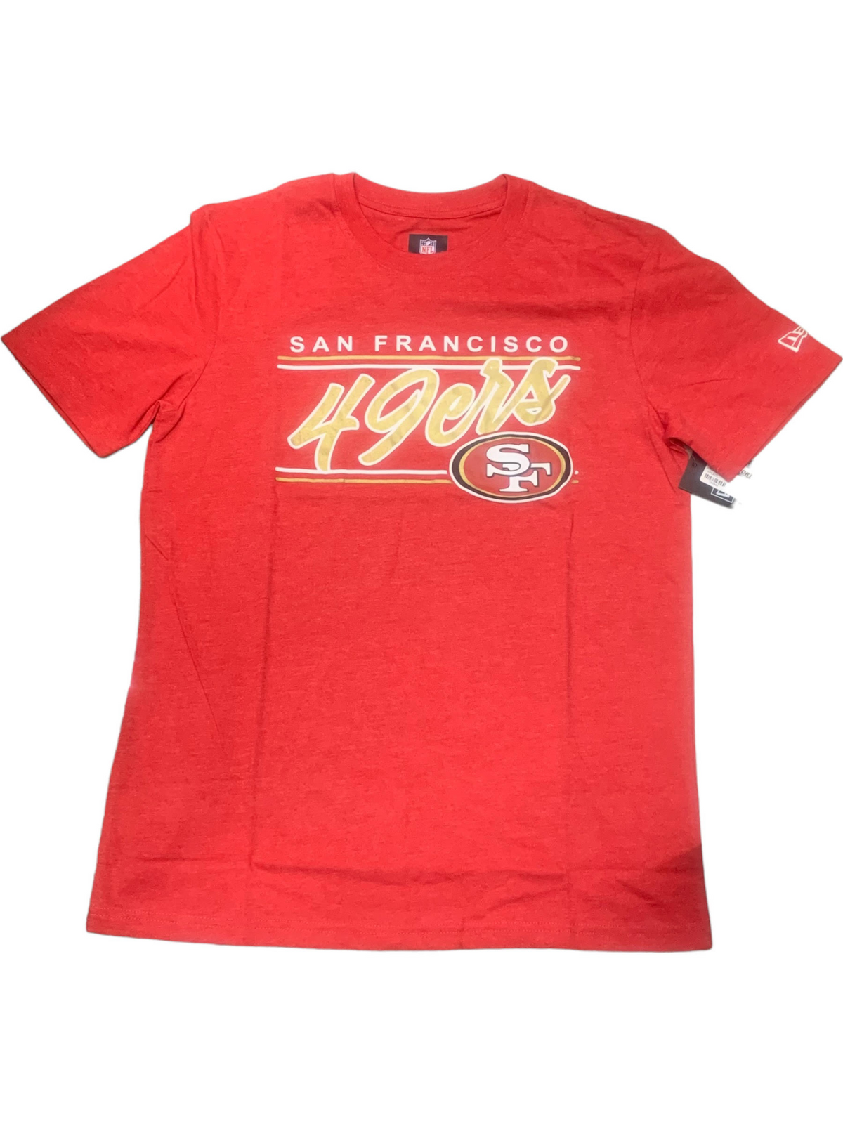 CAMISETA CON ESCRITURA RETRO CLÁSICA PARA HOMBRE SAN FRANCISCO 49ERS