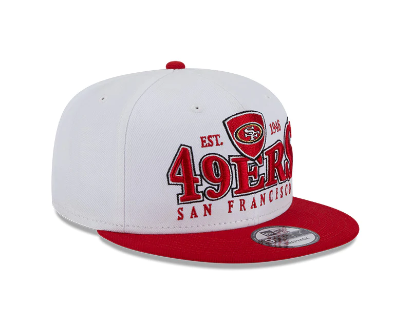 SAN FRANCISCO 49ERS MEN'S CREST 9FIFTY SNAPBACK