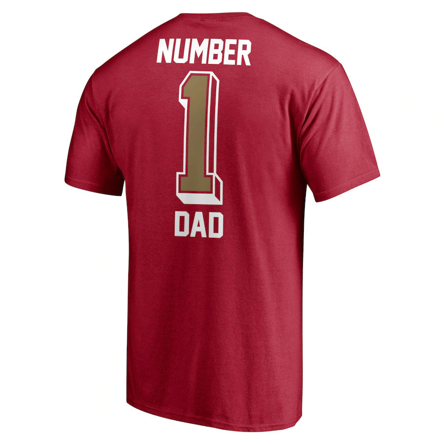SAN FRANCISCO 49ERS MEN'S FATHERS DAY T-SHIRT