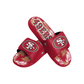 SAN FRANCISCO 49ERS CHANCLAS DE GEL FLORAL PARA HOMBRE