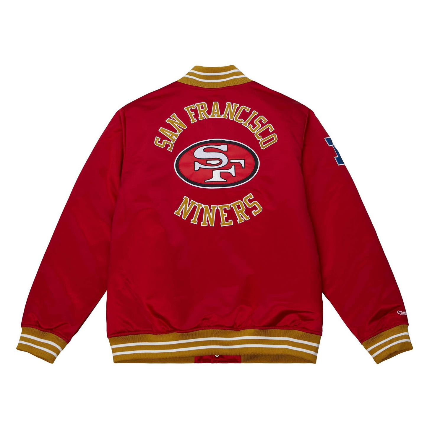 SAN FRANCISCO 49ERS MEN'S HEAVYWEIGHT SATIN JACKET
