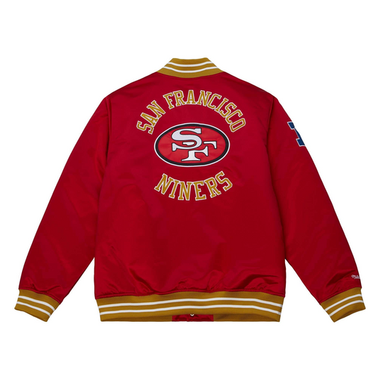 Mitchell & Ness Oakland Roots SC Lightweight Satin Jacket