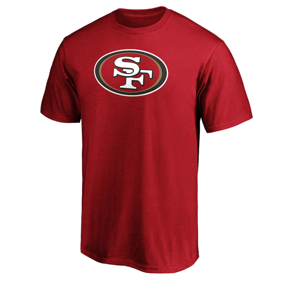 SAN FRANCISCO 49ERS MEN S PRIMARY LOGO T SHIRT JR S SPORTS