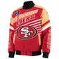 SAN FRANCISCO 49ERS MEN'S STRIKE JACKET