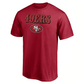 CAMISETA LOCK UP EQUIPO MASCULINO SAN FRANCISCO 49ERS