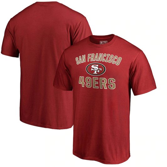 CAMISETA VICTORY ARCH DE SAN FRANCISCO 49ERS PARA HOMBRE - ROJA