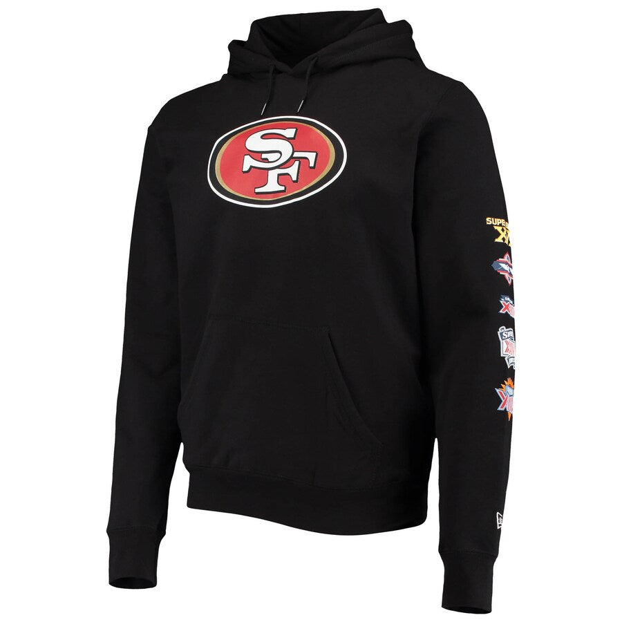 SUDADERA CON CAPUCHA CAMPEONES MUNDIALES PARA HOMBRE SAN FRANCISCO 49ERS