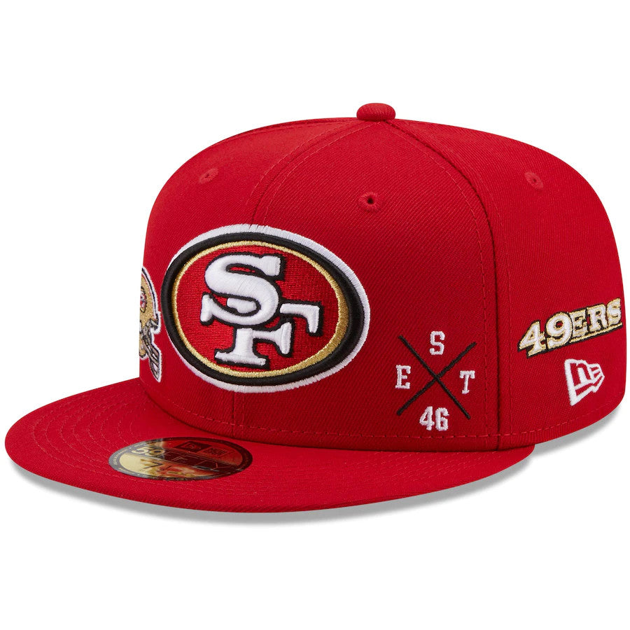 SAN FRANCISCO 49ERS MULTI 59FIFTY FITTED