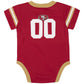 SAN FRANCISCO 49ERS NEWBORN DAZZLE BODYSUIT