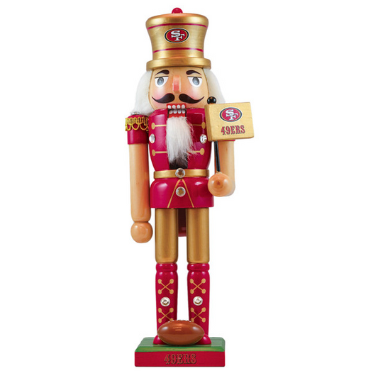 SAN FRANCISCO 49ERS NUTCRACKER