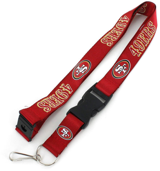 CORDÓN SAN FRANCISCO 49ERS ROJO