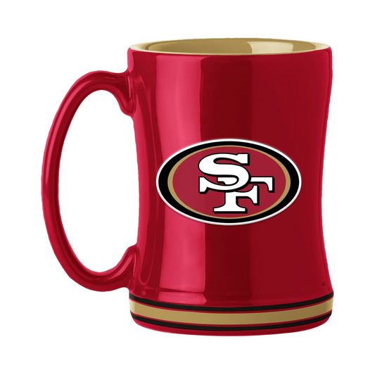 SAN FRANCISCO 49ERS RELIEF MUG