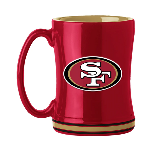 TAZA CON RELIEVE DE SAN FRANCISCO 49ERS