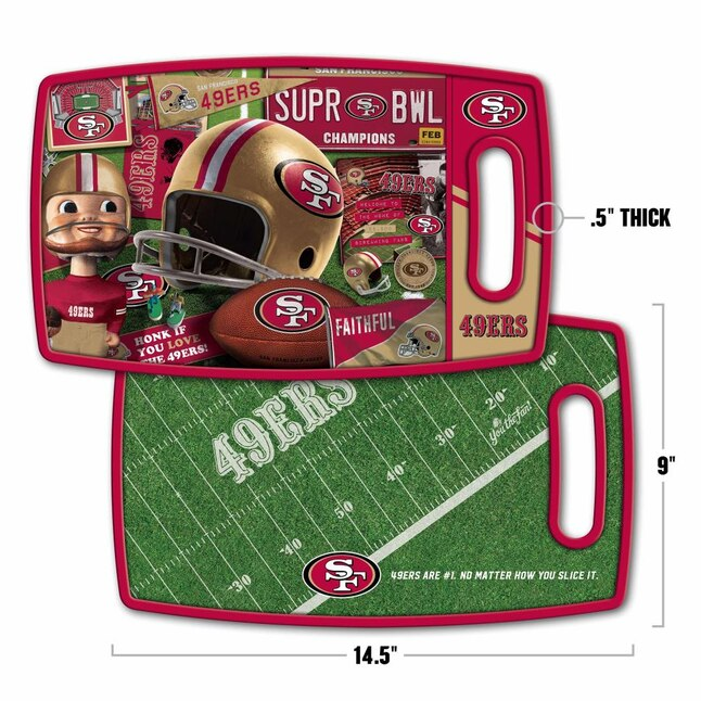 TABLA DE CORTAR RETRO SAN FRANCISCO 49ERS