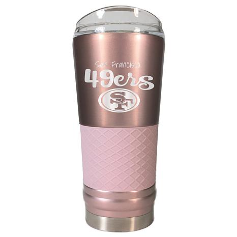 SAN FRANCISCO 49ERS ROSEGOLD DRAFT TUMBLER