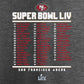 SAN FRANCISCO 49ERS SBLIV WOMENS HAIL MARY T-SHIRT