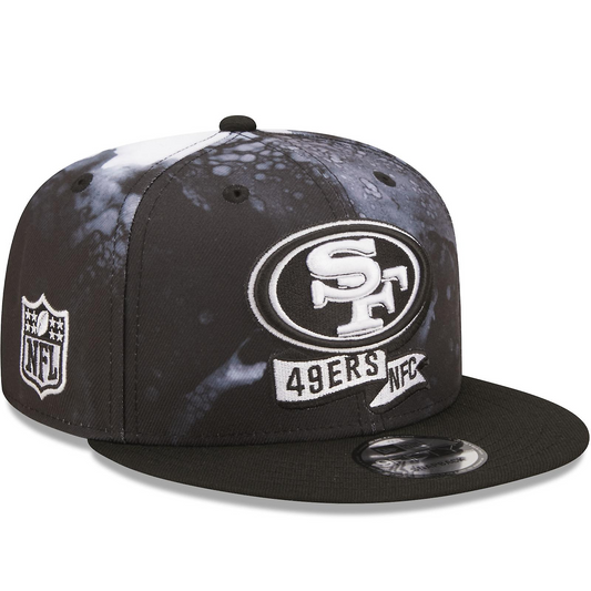 SAN FRANCISCO 49ERS SIDELINE 9FIFTY SNAPBACK - TINTA NEGRA/BLANCO