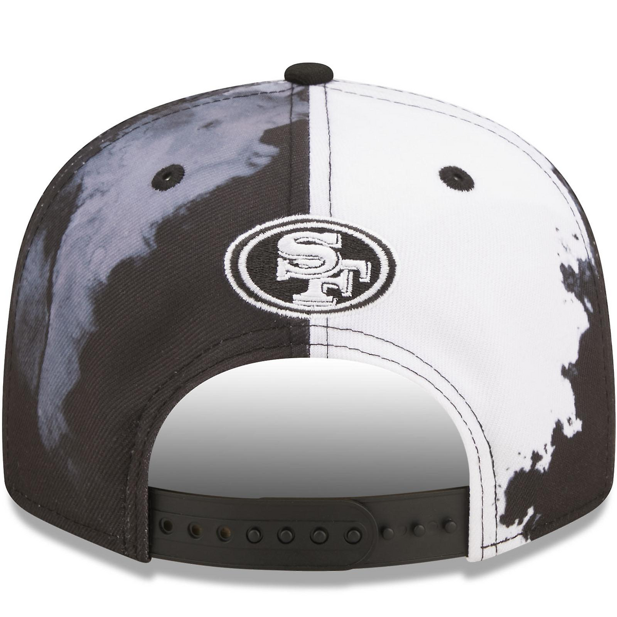 SAN FRANCISCO 49ERS SIDELINE 9FIFTY SNAPBACK - BLACK/ WHITE INK