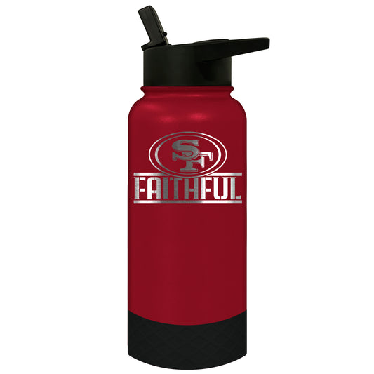 SAN FRANCISCO 49ERS RALLY THIRST HYDRATION WATER BOTTLE