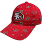 SAN FRANCISCO 49ERS WOMEN'S BLOOM 9TWENTY ADJUSTABLE HAT - RED