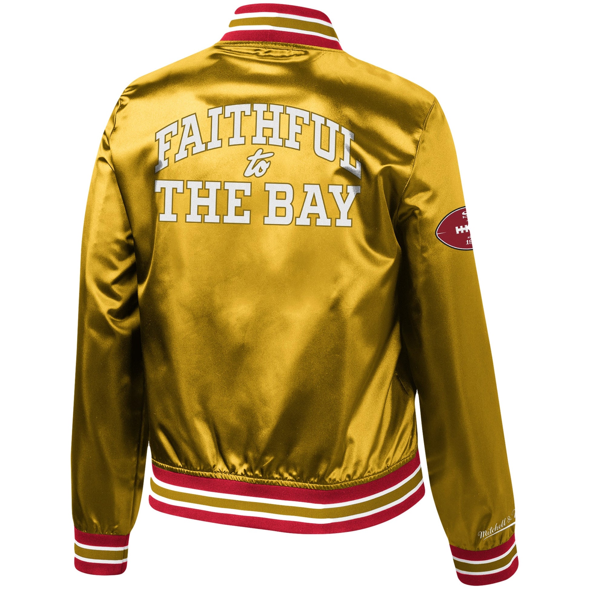 City Collection Lightweight Satin Jacket San Diego Padres - Shop