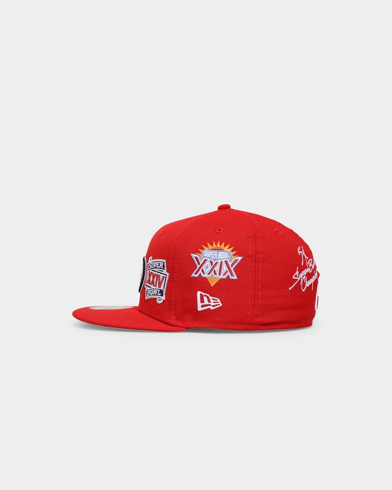 SAN FRANCISCO 49ERS CAMPEONES MUNDIALES 9085 59FIFTY EQUIPADO