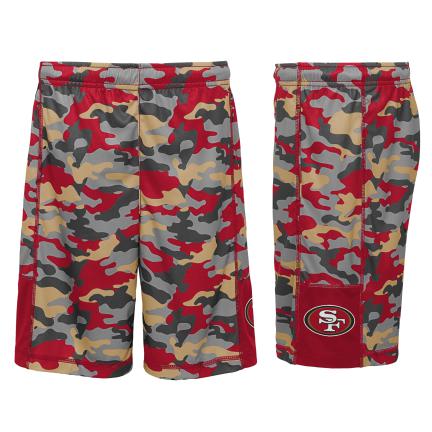 SAN FRANCISCO 49ERS YOUTH EXTRA YARD SHORTS