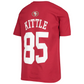 SAN FRANCISCO 49ERS YOUTH GEORGE KITTLE MAINLINER NAME AND NUMBER T-SHIRT