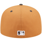 SAN FRANCISCO GIANTS 2-TONE COLOR PACK 59FIFTY FITTED HAT - BROWN/ CHARCOAL