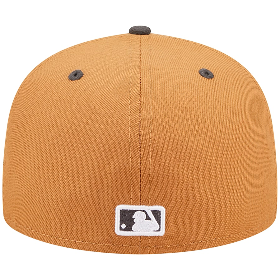 SAN FRANCISCO GIANTS 2-TONE COLOR PACK 59FIFTY FITTED HAT - BROWN/ CHARCOAL