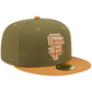 SAN FRANCISCO GIANTS 2-TONE COLOR PACK 59FIFTY FITTED HAT - OLIVE/ BROWN