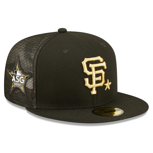 SAN FRANCISCO GIANTS 2022 PARCHE DEL JUEGO DE ESTRELLAS 59FIFTY AJUSTADO NEGRO