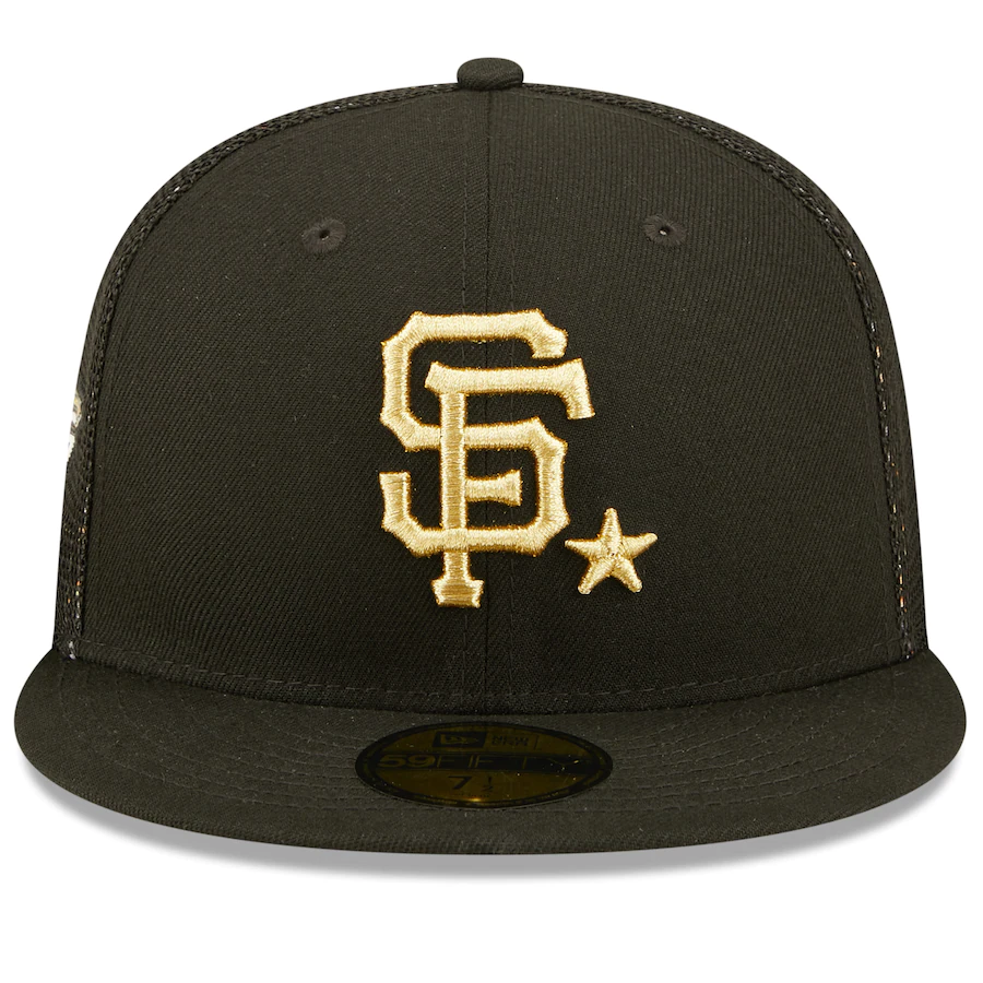 SAN FRANCISCO GIANTS 2022 PARCHE DEL JUEGO DE ESTRELLAS 59FIFTY AJUSTADO NEGRO