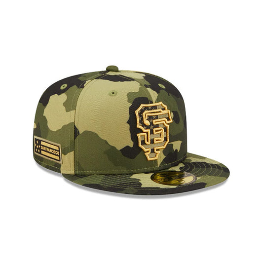 SAN FRANCISCO GIANTS 2022 FUERZAS ARMADAS 59FIFTY EQUIPADO