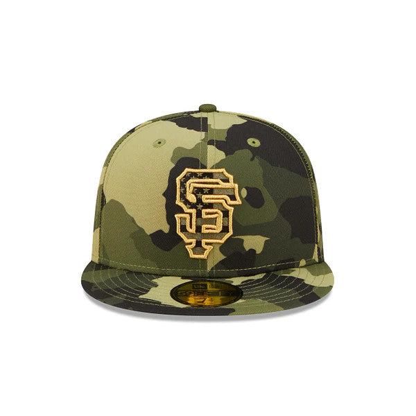 SAN FRANCISCO GIANTS 2022 FUERZAS ARMADAS 59FIFTY EQUIPADO