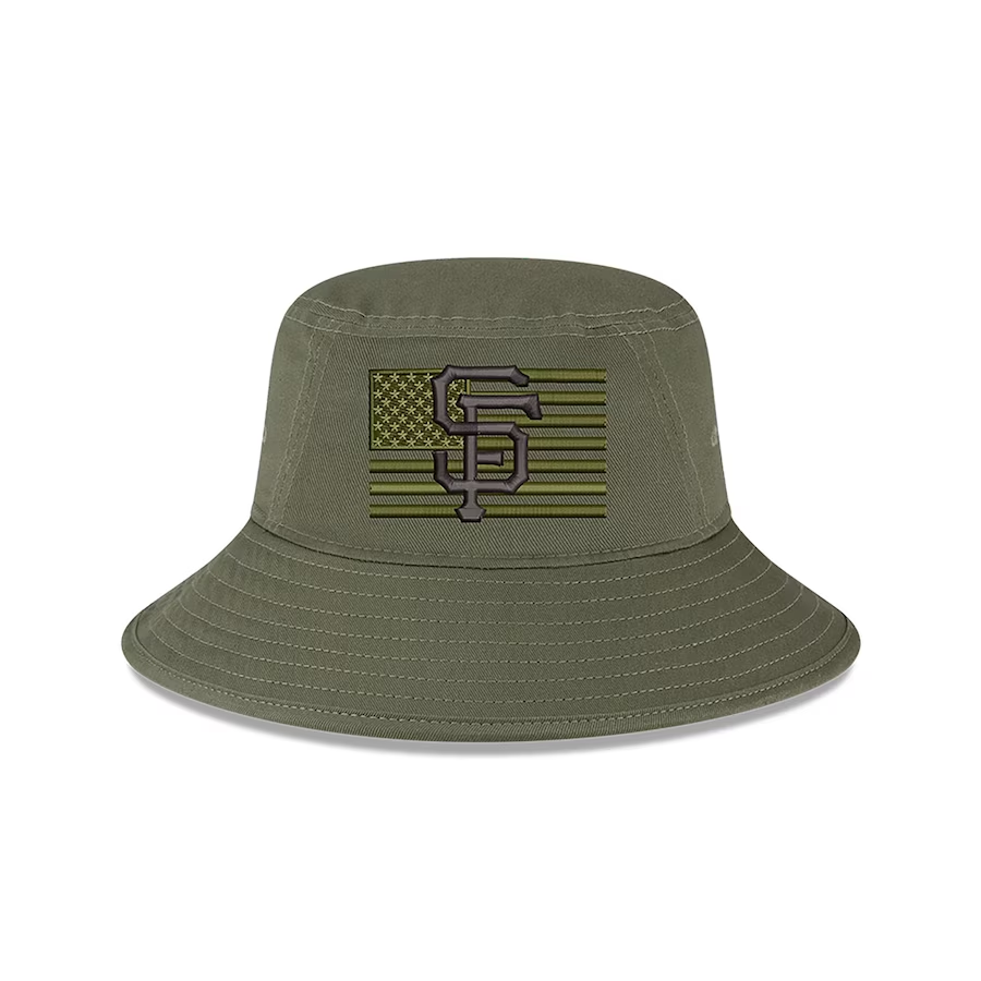 SAN FRANCISCO GIANTS 2023 ARMED FORCES BUCKET HAT