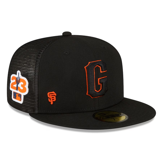 SAN FRANCISCO GIANTS 2023 ENTRENAMIENTO DE PRIMAVERA 59FIFTY GORRO AJUSTADO