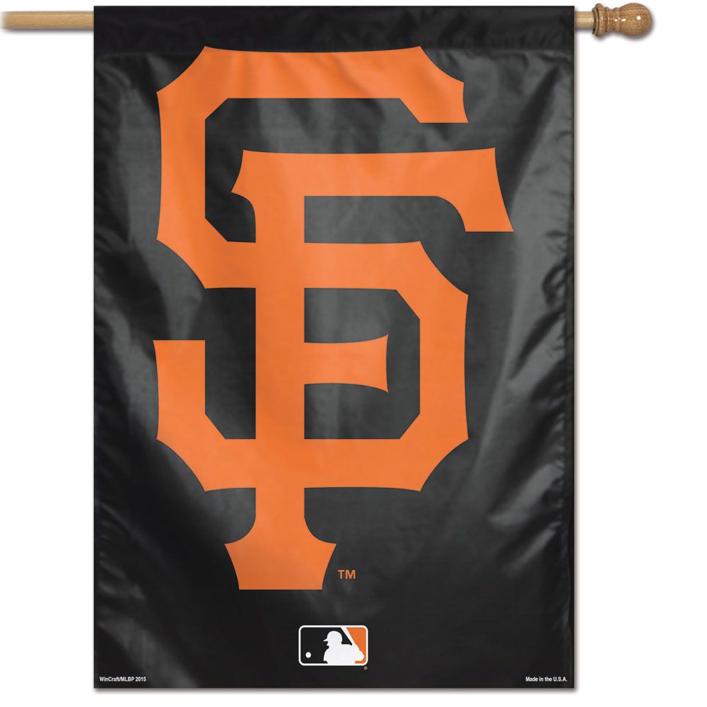 BANDERA VERTICAL DE LOS GIGANTES DE SAN FRANCISCO 28"X40"