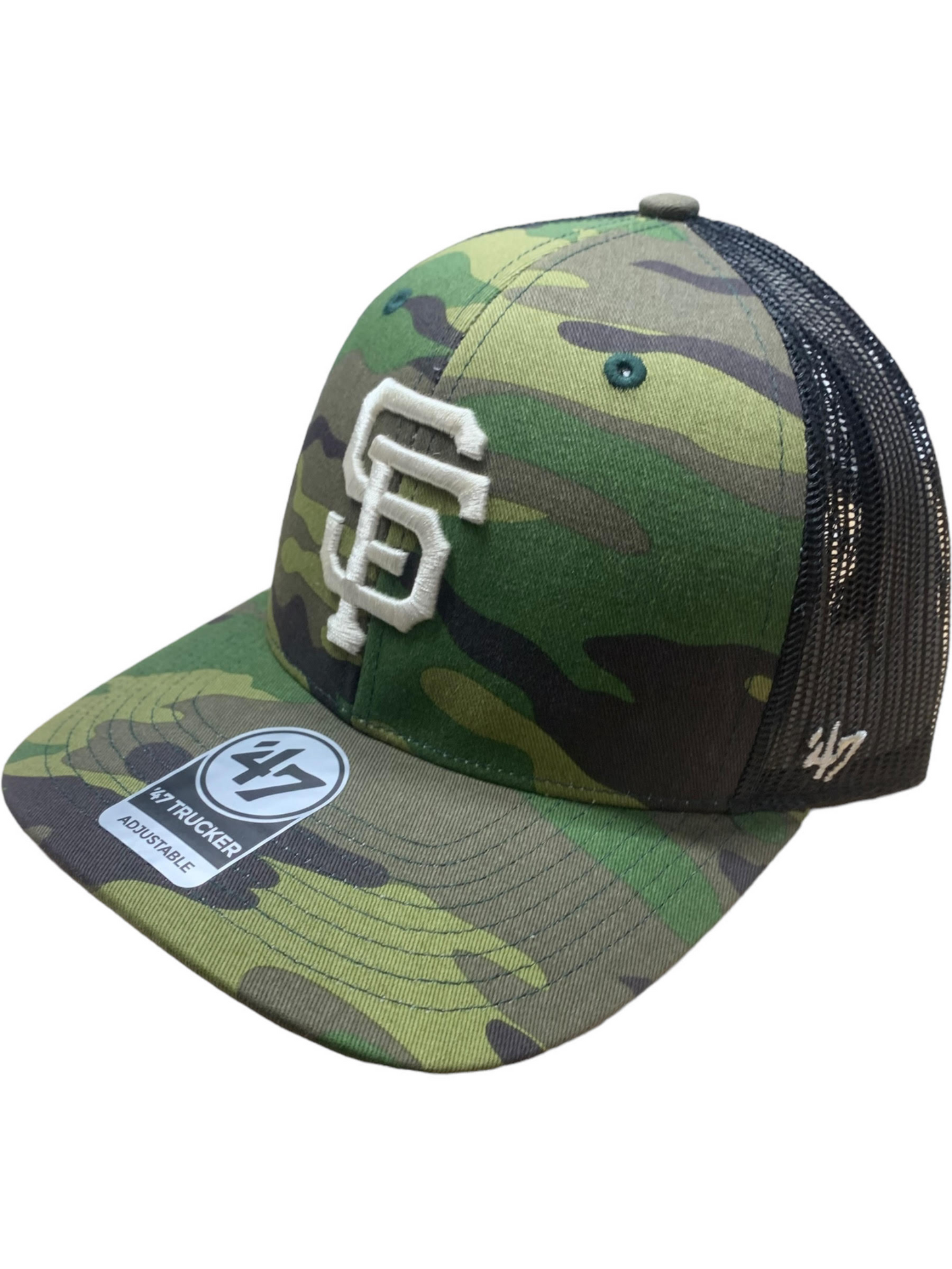 GORRA DE CAMIONERO AJUSTABLE SAN FRANCISCO GIANTS 47 BRAND - CAMO