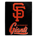 SAN FRANCISCO GIANTS SIGNATURE 50"X60" RASCHEL THROW BLANKET