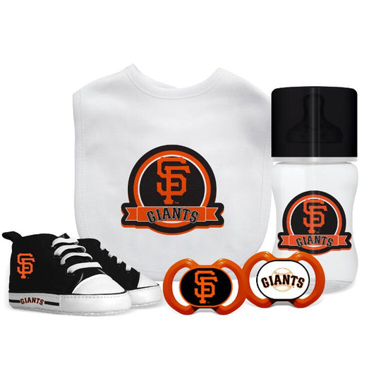 SAN FRANCISCO GIANTS BABY 5PC GIFT SET