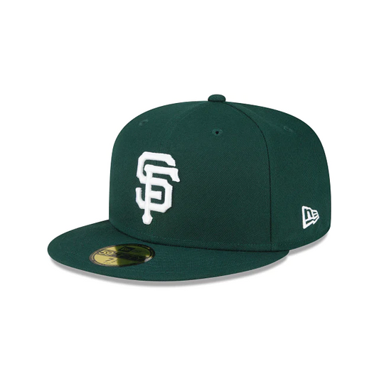 SAN FRANCISCO GIANTS BASIC LOGO 59FIFTY FITTED - DARK GREEN