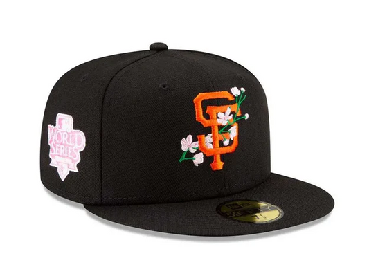 GORRA AJUSTADA 59FIFTY CON PARCHE LATERAL BLOOM DE SAN FRANCISCO GIANTS