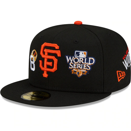 LOS GIGANTES DE SAN FRANCISCO CUENTAN LOS ANILLOS 59FIFTY EQUIPADO