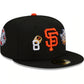 LOS GIGANTES DE SAN FRANCISCO CUENTAN LOS ANILLOS 59FIFTY EQUIPADO