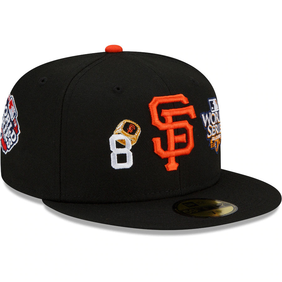 LOS GIGANTES DE SAN FRANCISCO CUENTAN LOS ANILLOS 59FIFTY EQUIPADO