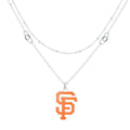 SAN FRANCISCO GIANTS DUAL FANCY NECKLACE