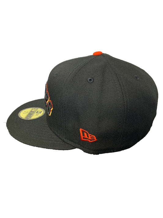 San Francisco Giants PAISLEY ELEMENTS Black Fitted Hat